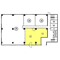 喜助新神田ビルの間取図画像
