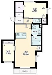 グランディール 3階/301