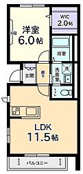 Labellevie 1LDKの間取図画像
