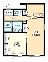 プランドール 1階