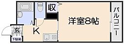 間取図画像 1DK