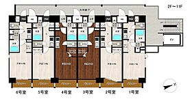 レジスタ大塚西  ｜ 広島県広島市安佐南区大塚西３丁目（賃貸マンション1R・11階・27.17㎡） その23