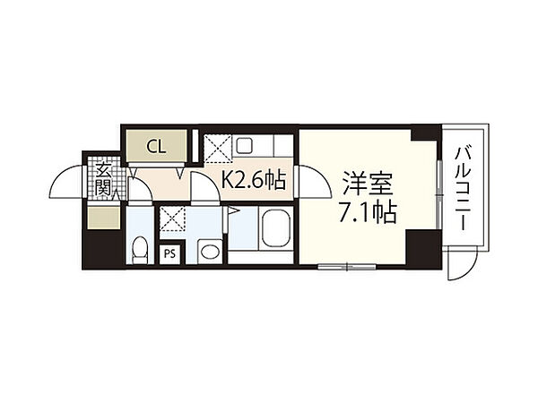 サン　ウォーム　ニチダン ｜広島県広島市西区南観音3丁目(賃貸マンション1K・1階・28.71㎡)の写真 その2