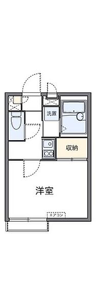 レオパレスきのした荘 ｜広島県広島市中区江波南1丁目(賃貸アパート1K・2階・19.87㎡)の写真 その2