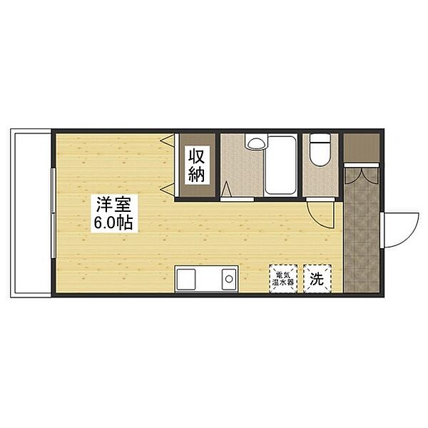 サンシャインヒルズ相田 ｜広島県広島市安佐南区相田1丁目(賃貸マンション1R・2階・22.14㎡)の写真 その2