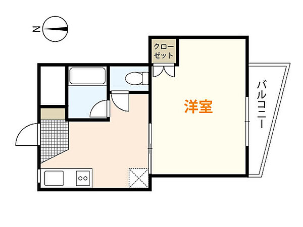 フェリーチェ大町駅前 ｜広島県広島市安佐南区中須1丁目(賃貸マンション1DK・4階・24.00㎡)の写真 その2