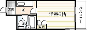 K・B・M三筋  ｜ 広島県広島市佐伯区三筋3丁目（賃貸マンション1K・2階・14.63㎡） その2