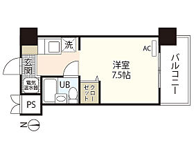 ベルハウス  ｜ 広島県広島市西区井口3丁目（賃貸マンション1R・4階・17.42㎡） その2