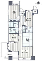 ライオンズマンション上幟シティ  ｜ 広島県広島市中区上幟町（賃貸マンション3LDK・6階・73.15㎡） その2