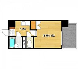 NEW'Sビル 1Kの間取図画像