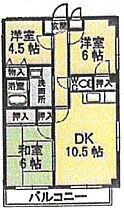 K&M　CO・OP  ｜ 広島県広島市東区尾長東3丁目（賃貸マンション3LDK・2階・60.48㎡） その2