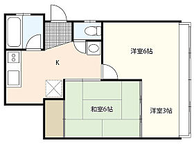 榎崎袋町ビル  ｜ 広島県広島市中区袋町（賃貸マンション2K・4階・33.00㎡） その1