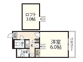 レオパレスジュネス　Ｍ　Ｋ  ｜ 広島県広島市中区江波二本松1丁目（賃貸マンション1K・3階・20.28㎡） その2