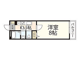 LUNA矢賀新町  ｜ 広島県広島市東区矢賀新町5丁目（賃貸マンション1K・2階・24.36㎡） その1