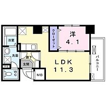 ヴィラ・アリエッタ  ｜ 広島県広島市中区南竹屋町（賃貸マンション1LDK・4階・38.30㎡） その2