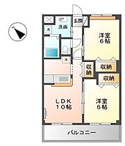 グランコリーヌ  ｜ 広島県広島市安佐南区緑井8丁目（賃貸マンション2LDK・2階・51.66㎡） その1