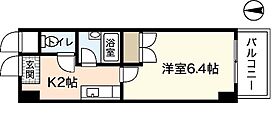 サンパレス横川  ｜ 広島県広島市西区横川新町（賃貸マンション1K・7階・21.06㎡） その2