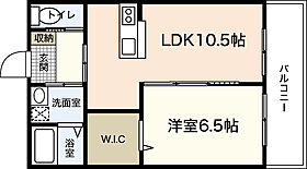 Ｗｉｎｇ　ｃｏｕｒｔII  ｜ 広島県広島市西区小河内町1丁目（賃貸アパート1LDK・1階・40.94㎡） その2