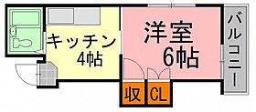 フラワービル 203 ｜ 広島県広島市中区小網町（賃貸マンション1K・2階・20.00㎡） その2