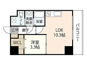 ペルソナ大手町  ｜ 広島県広島市中区大手町5丁目（賃貸マンション1LDK・6階・35.01㎡） その2