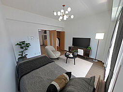 アヴァンセ中筋II 2階1Kのリビング/ダイニング