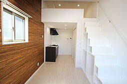 アメニティ江波 2階1LDKのリビング/ダイニング