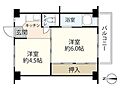 ビレッジハウス安古市2号棟3階3.5万円