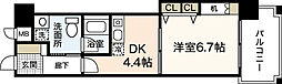 モア・マリオ平和公園 2Kの間取図画像