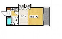 アイホーム 1Kの間取図画像