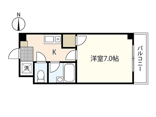 広島県広島市安佐南区東原3丁目(賃貸マンション1K・1階・23.94㎡)の写真 その2