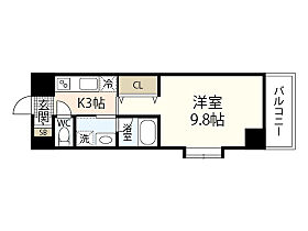 フェリーチェグランデ舟入中町  ｜ 広島県広島市中区舟入中町（賃貸マンション1K・12階・30.38㎡） その2