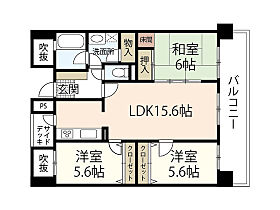 広島県広島市安佐南区西原9丁目（賃貸マンション3LDK・4階・75.68㎡） その2