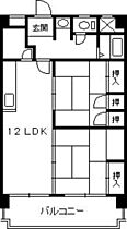 広島県広島市西区三滝本町1丁目（賃貸マンション2LDK・7階・57.03㎡） その2