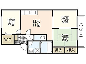 ハイカムール西  ｜ 広島県広島市西区井口台1丁目（賃貸アパート3LDK・2階・65.41㎡） その2