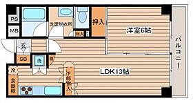 広島県広島市西区中広町3丁目（賃貸マンション1LDK・5階・46.28㎡） その2