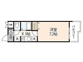 広島県広島市西区己斐本町2丁目（賃貸マンション1K・3階・22.76㎡） その2