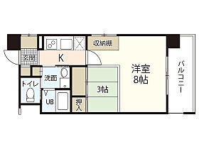 メゾンドゥMURATA  ｜ 広島県広島市東区牛田本町4丁目（賃貸マンション1K・2階・35.67㎡） その2