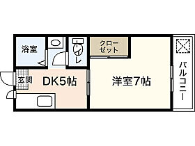 広島県広島市西区大芝2丁目（賃貸マンション1DK・1階・26.00㎡） その2