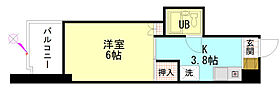 広島県広島市西区横川新町（賃貸マンション1K・4階・21.05㎡） その2