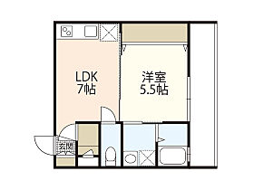 広島県広島市安佐南区上安2丁目（賃貸アパート1LDK・2階・32.30㎡） その1