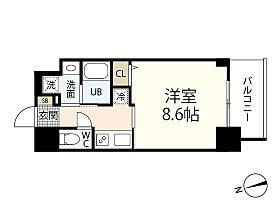 CASSIA河原町平和大通  ｜ 広島県広島市中区河原町（賃貸マンション1K・11階・27.52㎡） その2