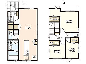 井口明神1丁目戸建て  ｜ 広島県広島市西区井口明神1丁目（賃貸一戸建3LDK・--・91.58㎡） その2