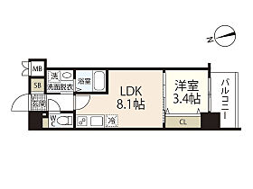 広島県広島市西区天満町（賃貸マンション1LDK・7階・29.87㎡） その2