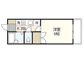 メゾンエイト  ｜ 広島県広島市西区井口5丁目（賃貸マンション1K・2階・19.44㎡） その2