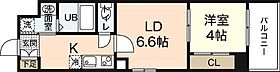 パレグレース西十日市  ｜ 広島県広島市中区西十日市町（賃貸マンション1LDK・5階・34.65㎡） その2