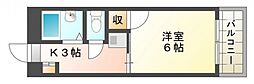 間取図画像 1K