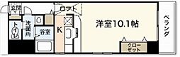 第6小谷ビル ワンルームの間取図画像