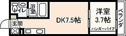 エストレビータ 1DKの間取図画像