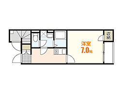 CLEINOLFOREST 1Kの間取図画像