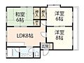 土屋マンション3階5.4万円